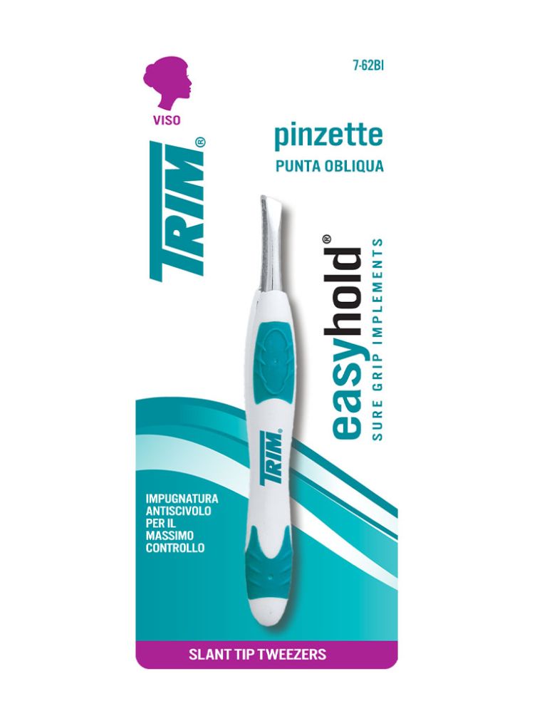 Pinzette Punta Obliqua Easy Hold