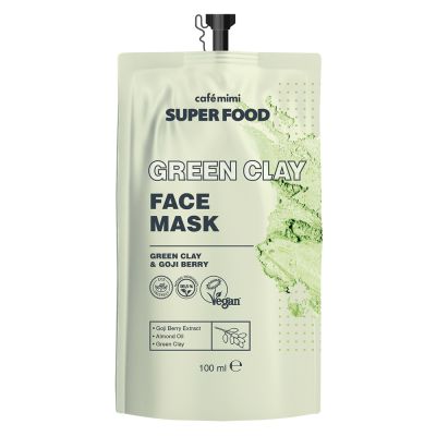 Maschera Viso – Argilla verde & Bacche di Goji