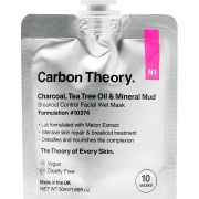 Charcoal Tea Tree Oil & Mineral Mud Breakout Control Facial Wet Mask